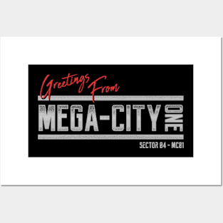 Greetings From Mega City One Posters and Art